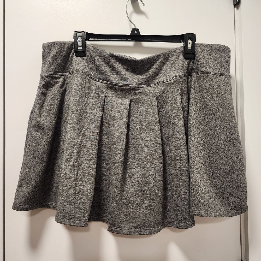 Stylish Gray Women's Skort